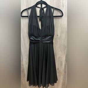 Chic Black Backless Dress